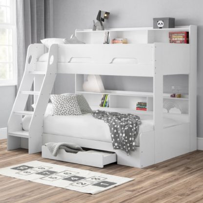 An Image of Orion Triple Sleeper Bunk Bed White