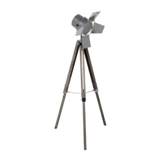 An Image of Hereford Tripod Floor Lamp Grey