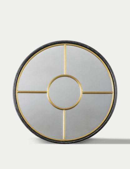 1dc3dcb5db537e839272c6eebc59b57fde7ec2e7c4bf616dd5408a724942e9ce.jpg An Image of Gallery Home Rocca Round Hanging Wall Mirror