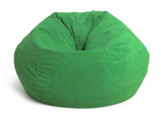 An Image of Habitat Aryton Cord Beanbag - Green