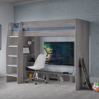 An Image of Nebula Gaming Bed Black