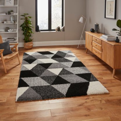 An Image of Royal Nomadic 7611 Rug Black/White