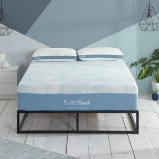 An Image of SleepSoul Orion - Double - Cool Gel 800 Pocket Spring Mattress - Foam/Fabric - Vacuum Packed - 4ft6