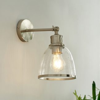 An Image of Windermere Wall Light - Satin Nickel