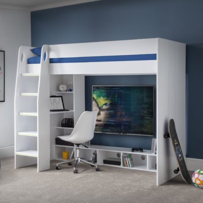 An Image of Nebula Gaming Bed Black