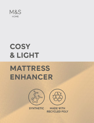 An Image of M&S Cosy & Light Mattress Enhancer