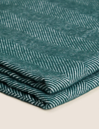 An Image of M&S Herringbone Throw