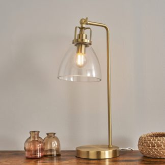An Image of Berkeley Table Lamp - Satin Brass