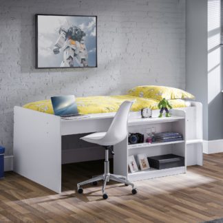 An Image of Neptune Midsleeper Bed White