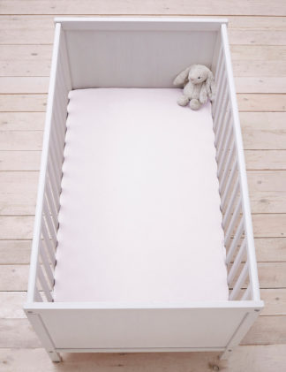 An Image of Silentnight 2pk Safe Nights Cot Bed Fitted Sheets