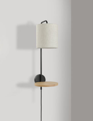 An Image of M&S Aiden Plug In Wall Light