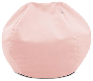 An Image of Rucomfy Kids Mini Slouch Bean Bag - Pink