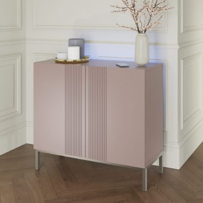 An Image of Iona Smart Small Sideboard Grey