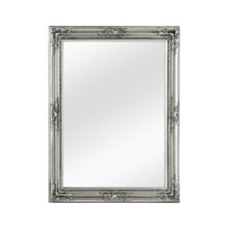 An Image of Classic Wall Mirror - Silver - 70x90cm