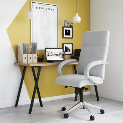 An Image of Burton Executive Chair Grey