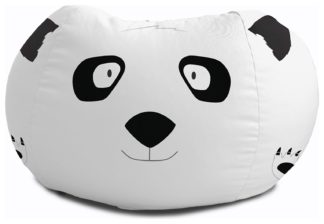 An Image of Rucomfy Kids Panda Animal Bean Bag