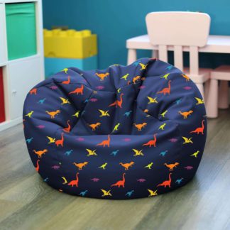 An Image of Rucomfy Kids Dinosaur Bean Bag