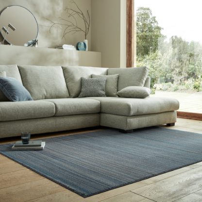 8e21f1e045022856af37bfeef06ae9b633e4dd2ab8831d461902903646636bbc.jpg An Image of Calvi Marl Rug Calvi Blue