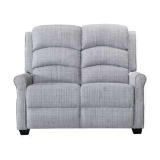 An Image of Ernest Textured Weave 2 Seater Grey