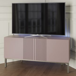 An Image of Iona Smart Corner TV Unit Mulberry
