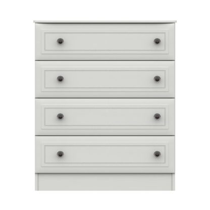 An Image of Portia 4 Drawer Chest White