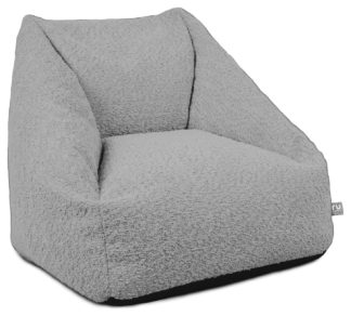 An Image of Rucomfy Kids Snuggle Bean Bag Chair - Grey
