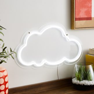 An Image of Cloud Neon Wall Light Clear