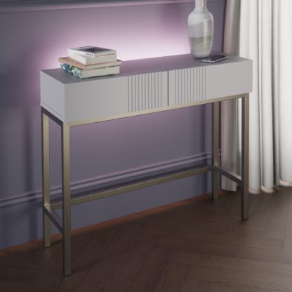 An Image of Iona Smart Console Table Grey