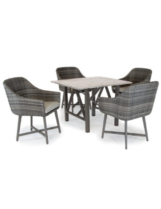 An Image of Kettler LaMode 4 Seater Garden Table & Chairs