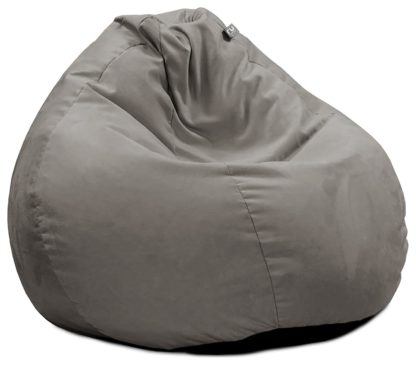 An Image of Rucomfy Velvet Slouchbag Bean Bag - Teal