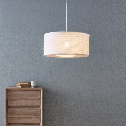 An Image of Patpong Jute Easy Fit Pendant, Natural Natural