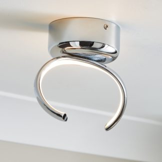 An Image of Cortez LED Wall Light Clear