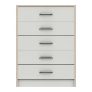 An Image of Florrie 5 Drawer Chest White