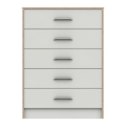An Image of Florrie 5 Drawer Chest White