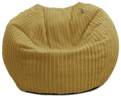 An Image of Rucomfy Kids Mini Slouch Bean Bag - Grey