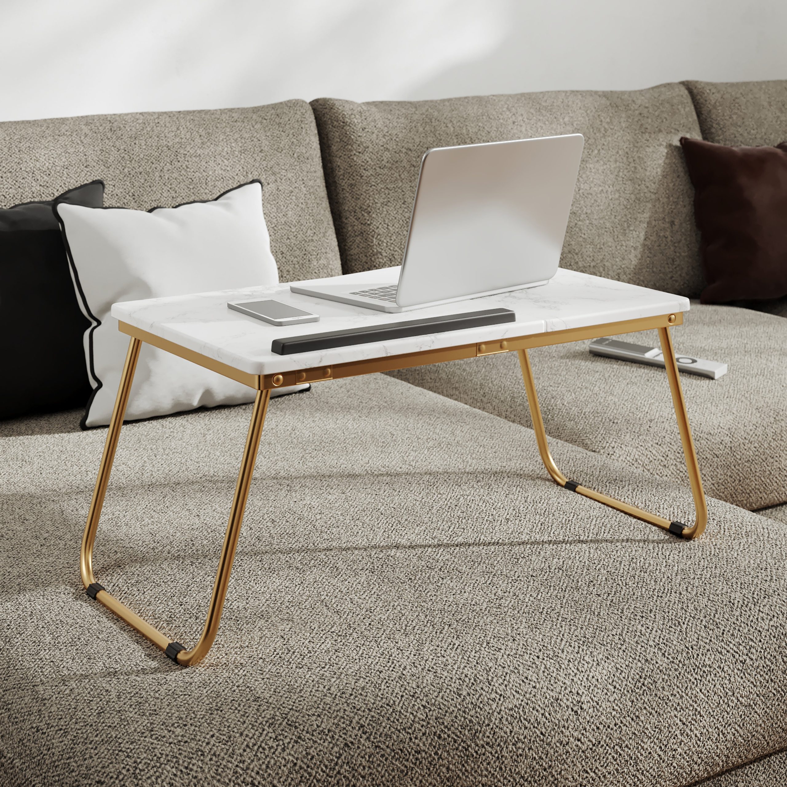Dawson Laptop Stand Marble Effect Marble