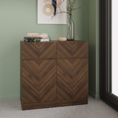 An Image of Taranto Compact Sideboard Oak