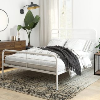 An Image of Millie Metal Bed White