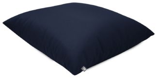 An Image of rucomfy Indoor Outdoor Bean Bag - Navy