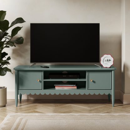 An Image of Remi Wide TV Unit Lilypad