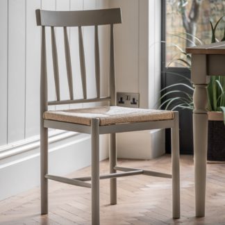 An Image of Elda Set of 2 Dining Chairs Taupe