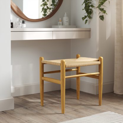 An Image of Lara Low Stool Natural