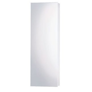 An Image of Bathstore Micra Slim Stainless Steel Cabinet