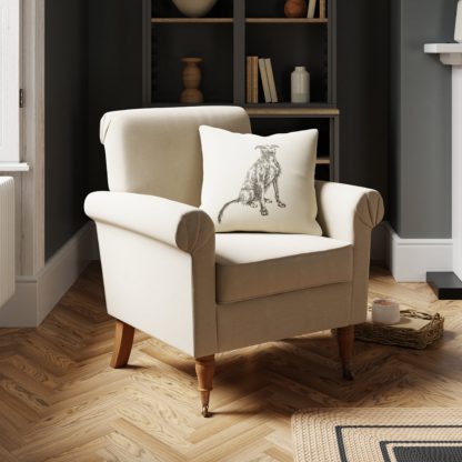 An Image of Aldridge Luna Armchair Natural