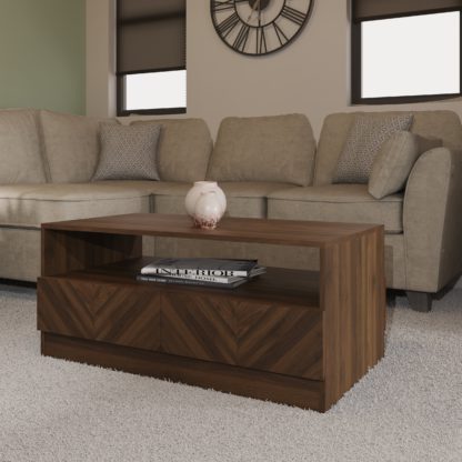 An Image of Taranto Coffee Table Walnut