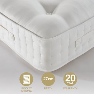 An Image of Dorma Dreamy Comfort Mattress White