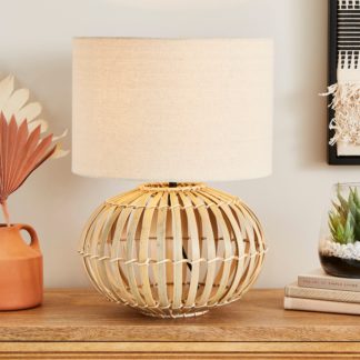 An Image of Abrielle Table Lamp Natural