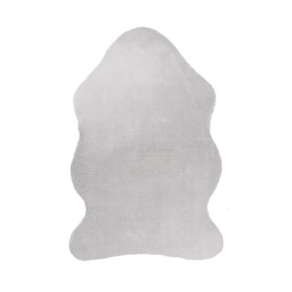 7f53327ec6e007664273546e56cdb327a8a7a5a0f0069636b9596f24186e19ec.jpg An Image of Supersoft Single Pelt Faux Fur Rug Black