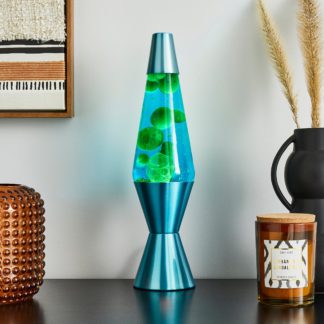 An Image of Blue Lava Lamp Nordic Cariboo Turquoise (Blue)