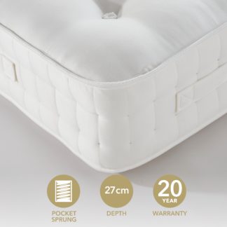 An Image of Dorma Luxury Mattress White